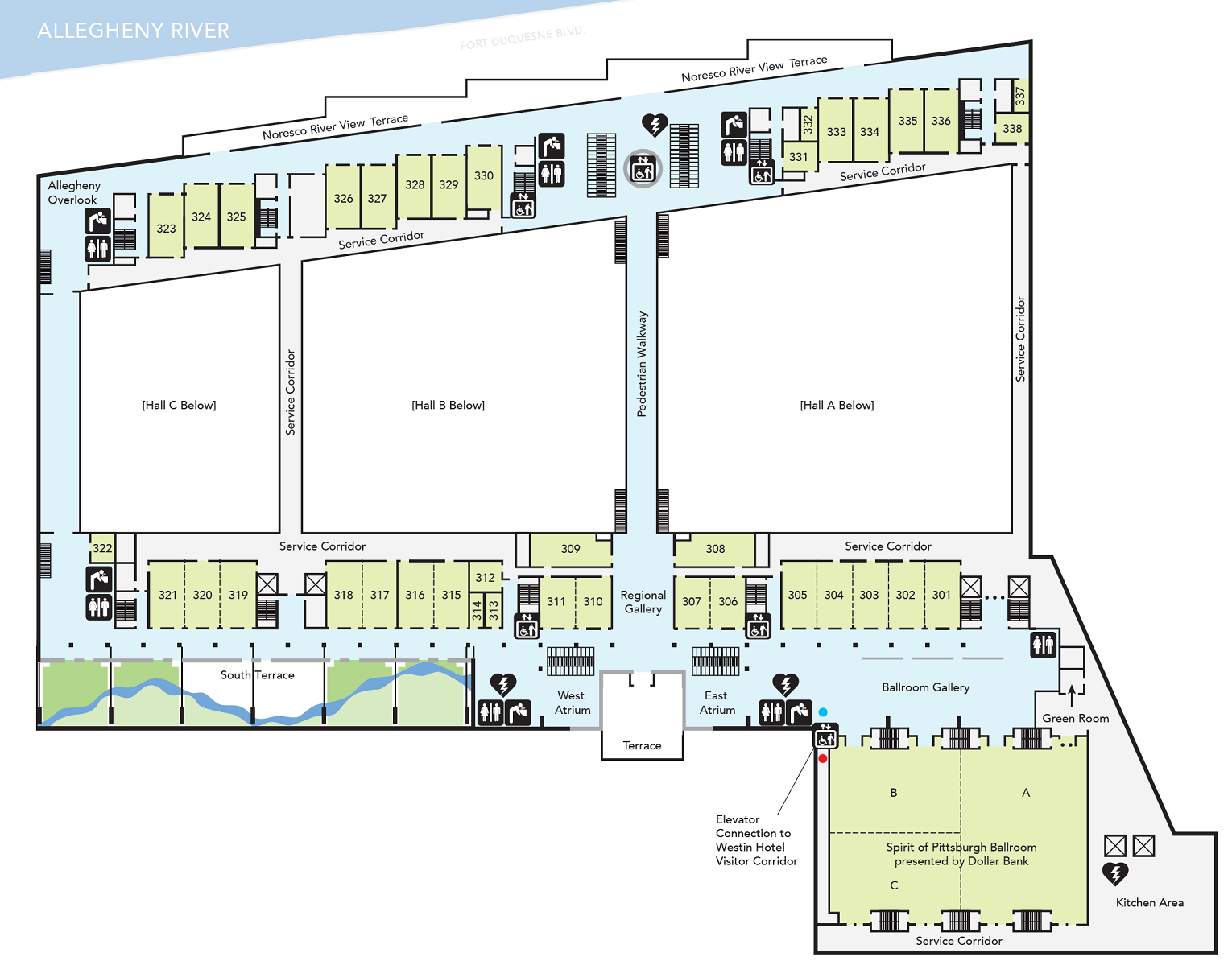 DLCC Floorplan Level 3